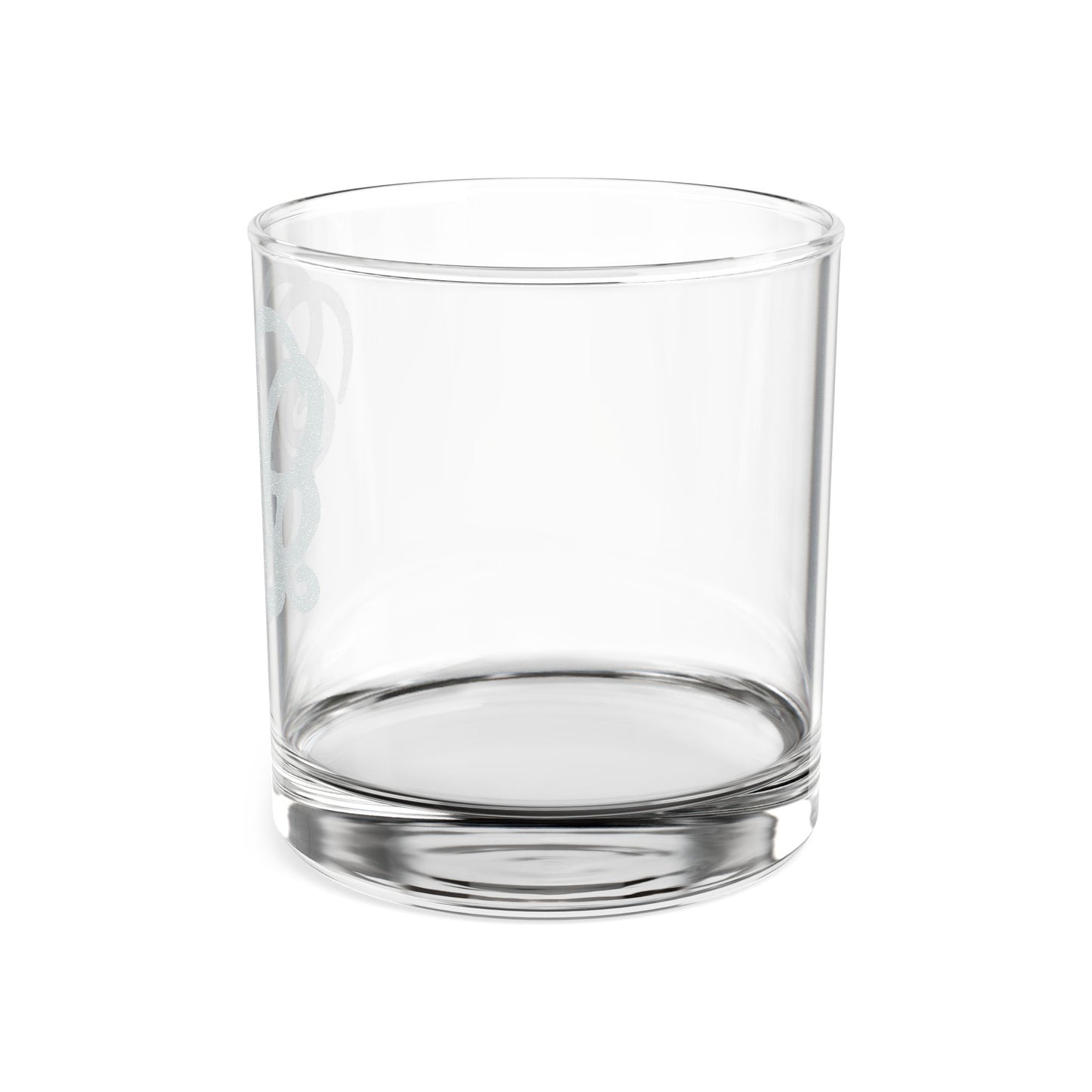 Engraved Monogram Whiskey Glass — 10.5 oz Personalized Old Fashioned Tumbler