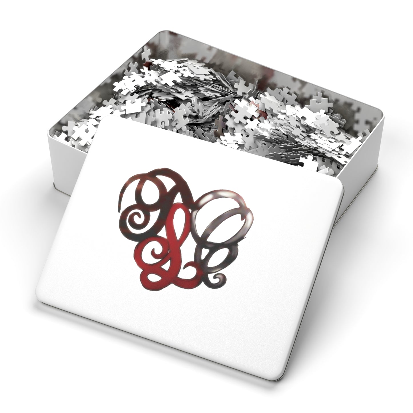 Jigsaw Puzzle with Tin