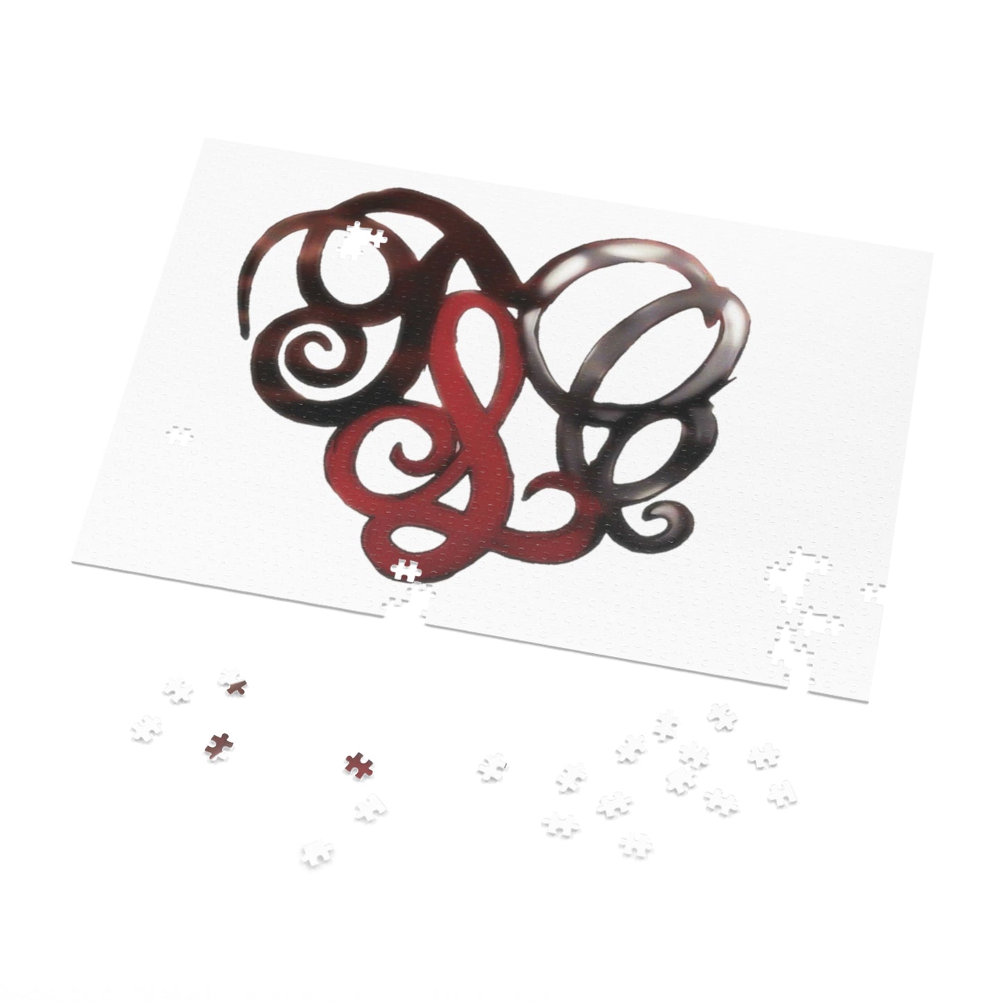 Jigsaw Puzzle with Tin