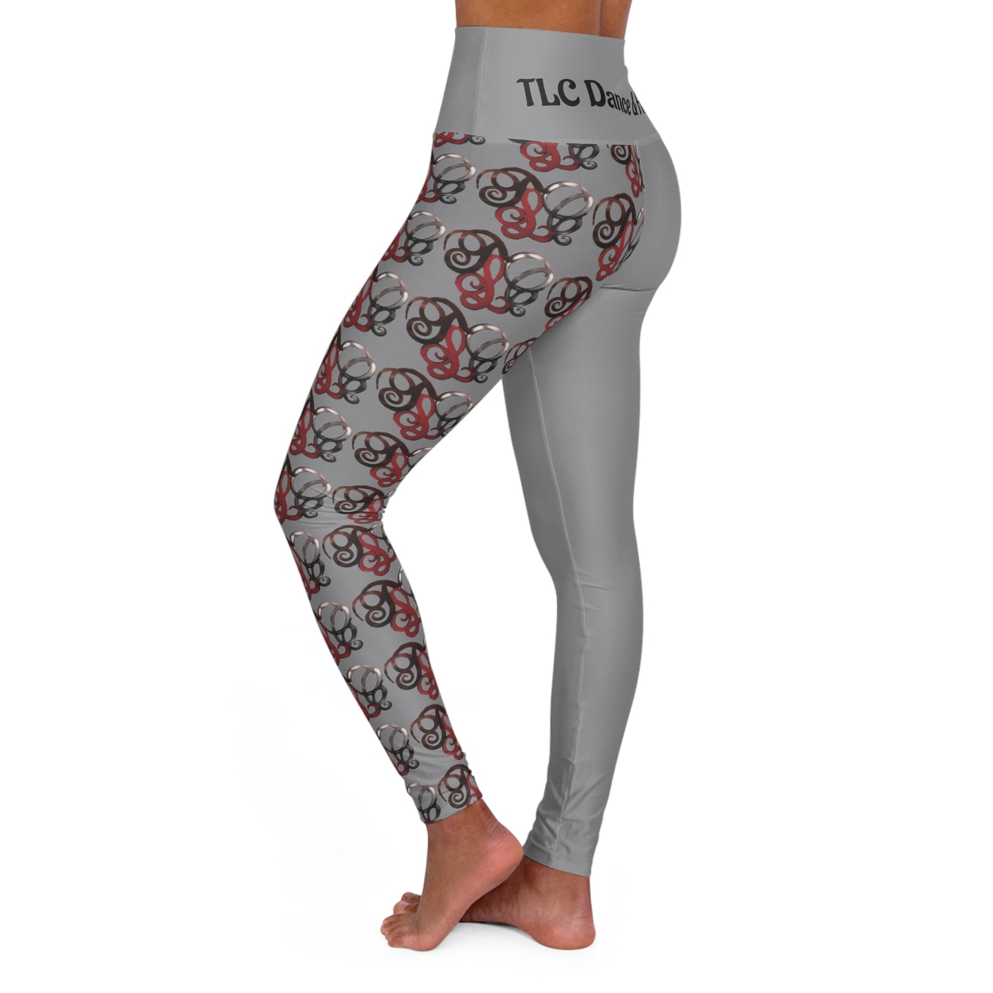 High Waisted Yoga Leggings (AOP)