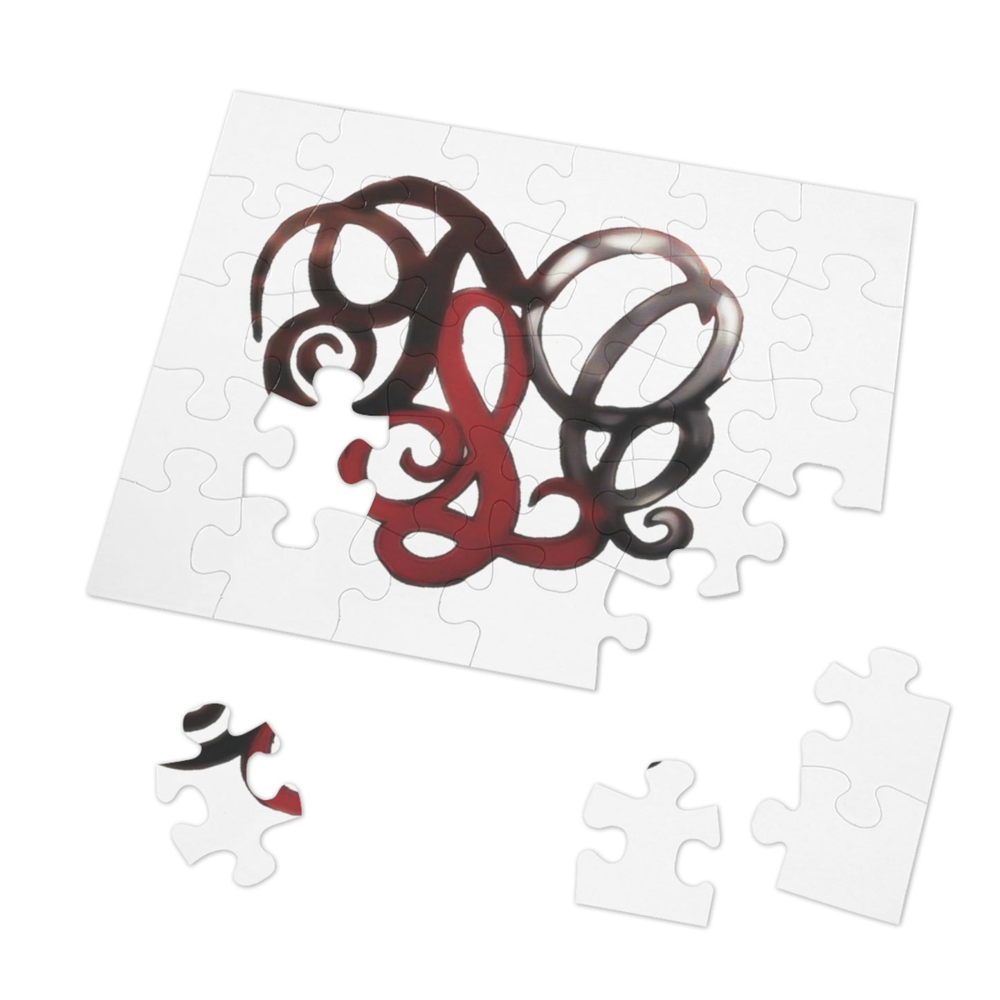 Jigsaw Puzzle with Tin