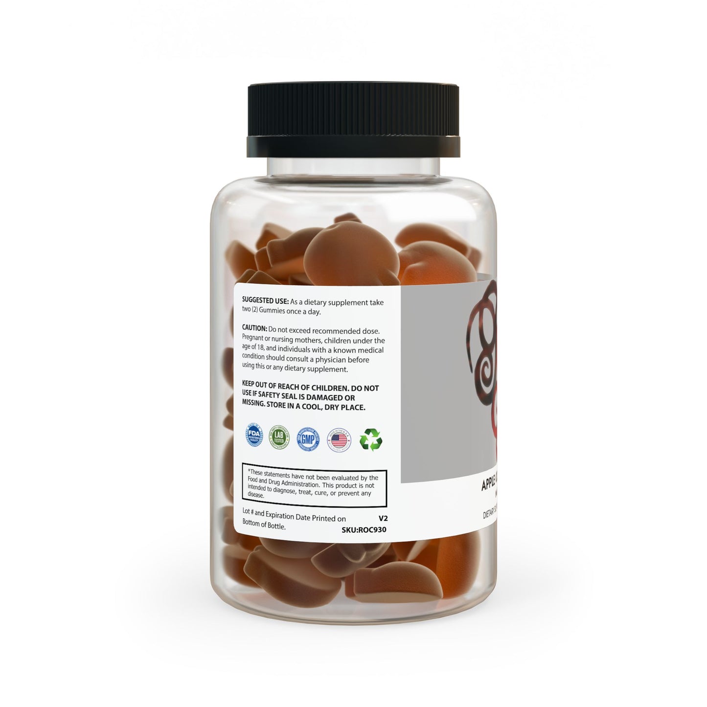Apple Cider Vinegar Gummies (60 Gummies)