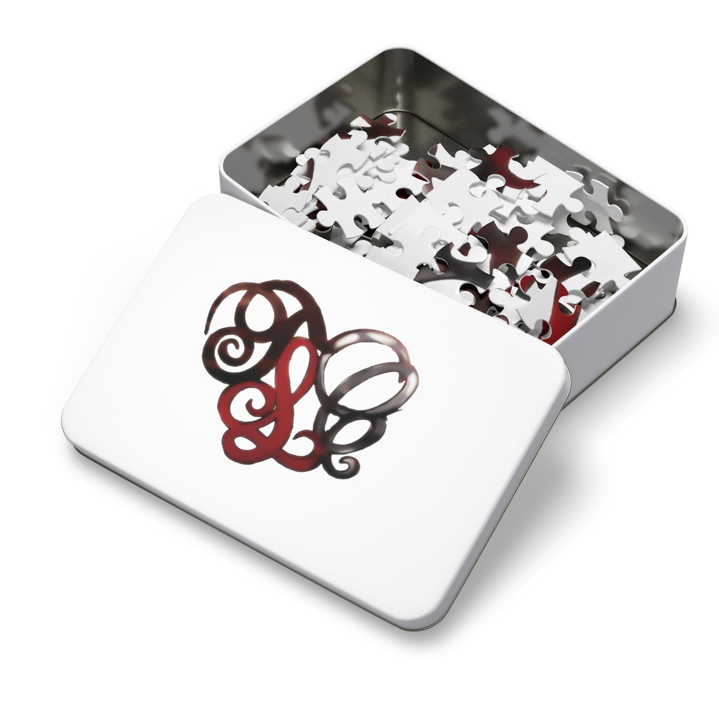 Jigsaw Puzzle with Tin