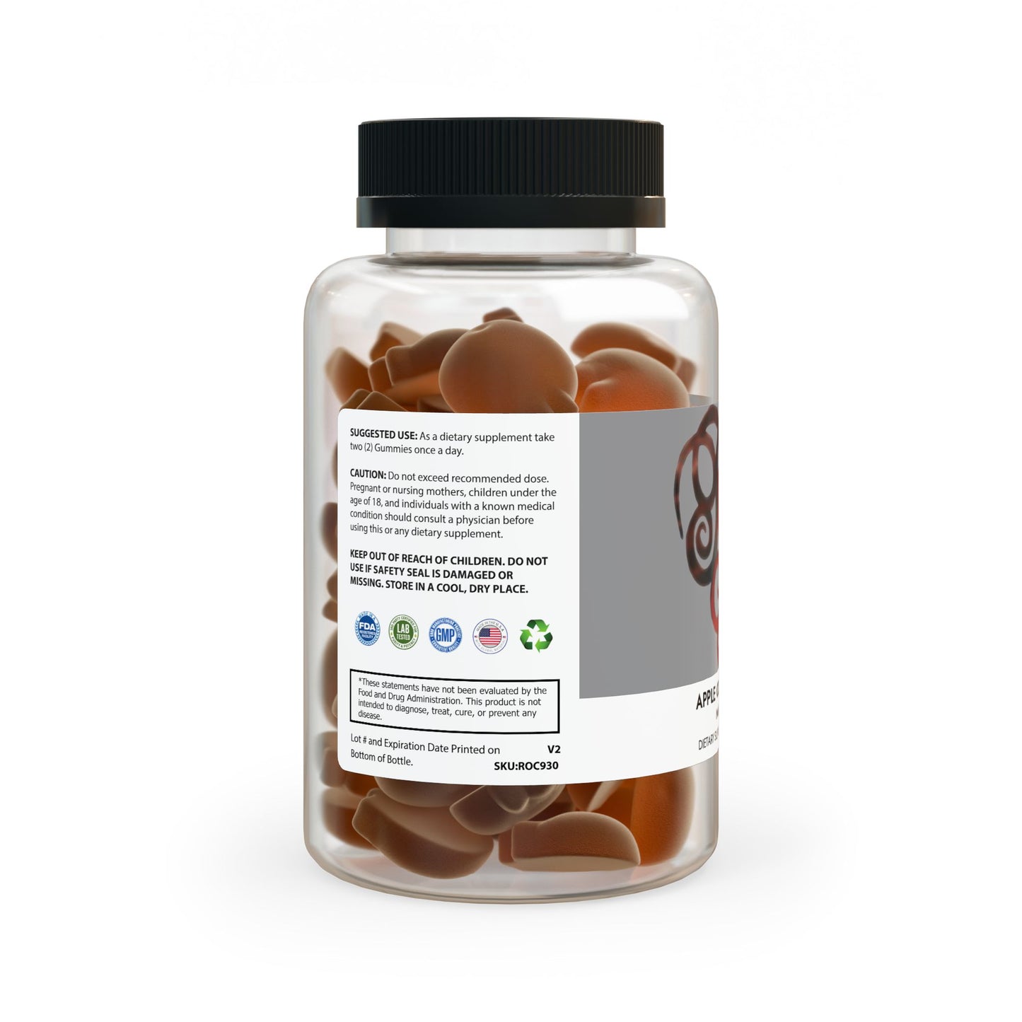Apple Cider Vinegar Gummies (60 Gummies)