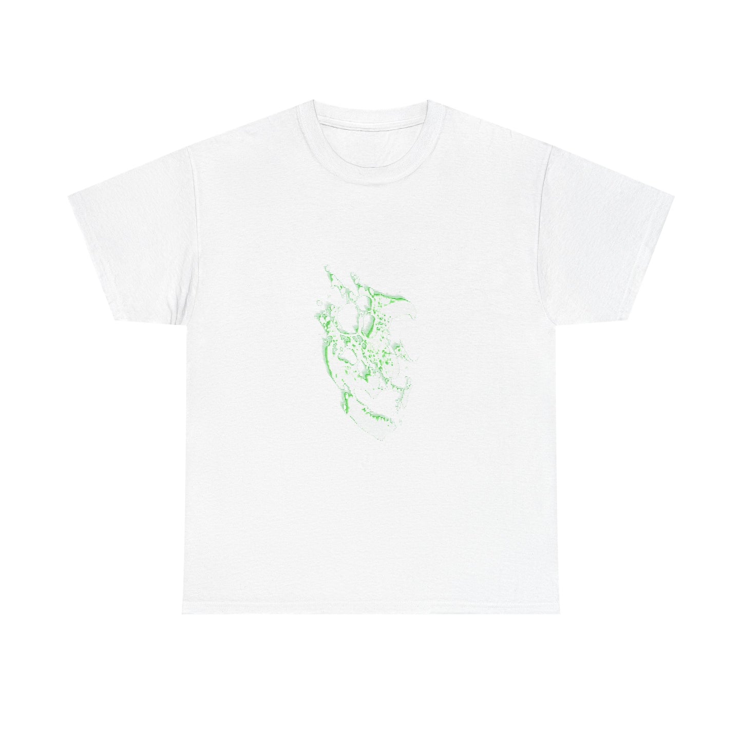 Unisex Heavy Cotton Tee - 'High Vibrations' Graphic Tee