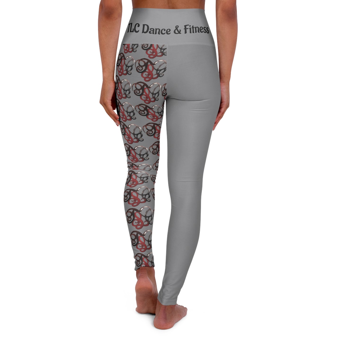 High Waisted Yoga Leggings (AOP)