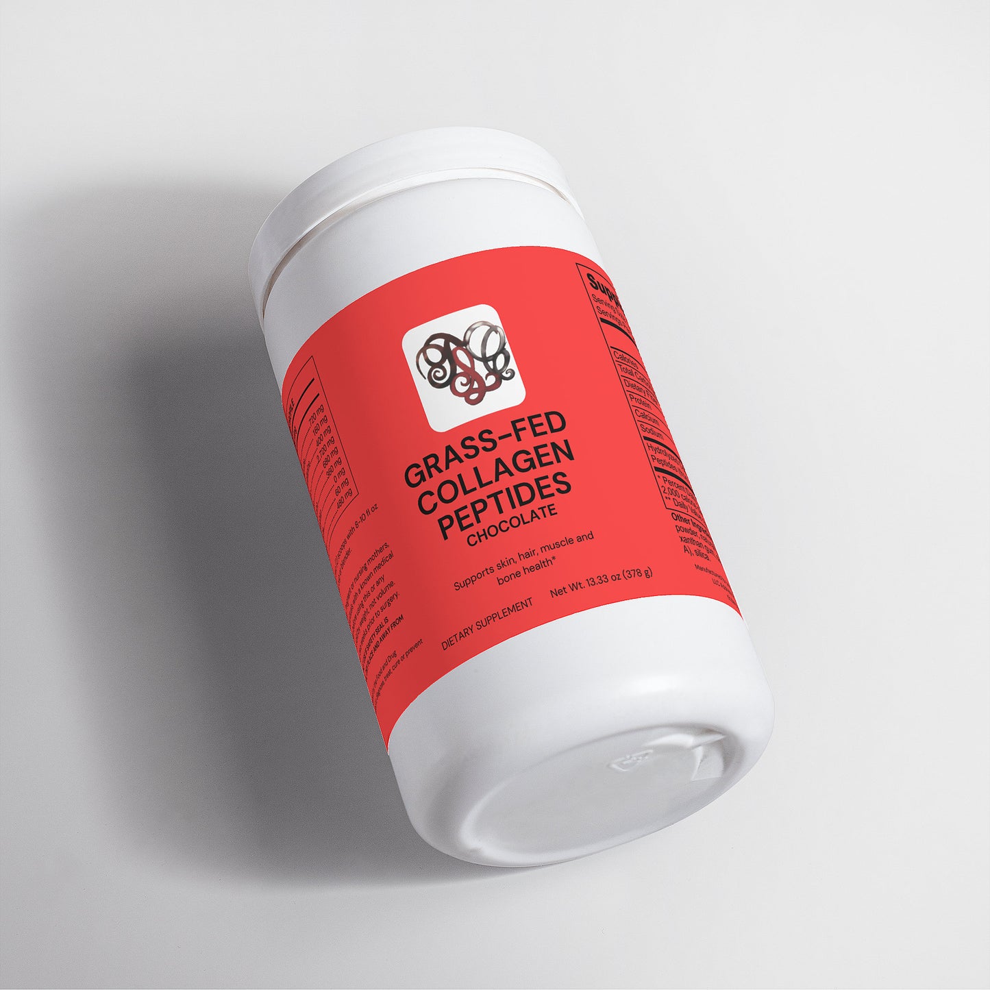 Grass-Fed Collagen Peptides Powder (Chocolate)