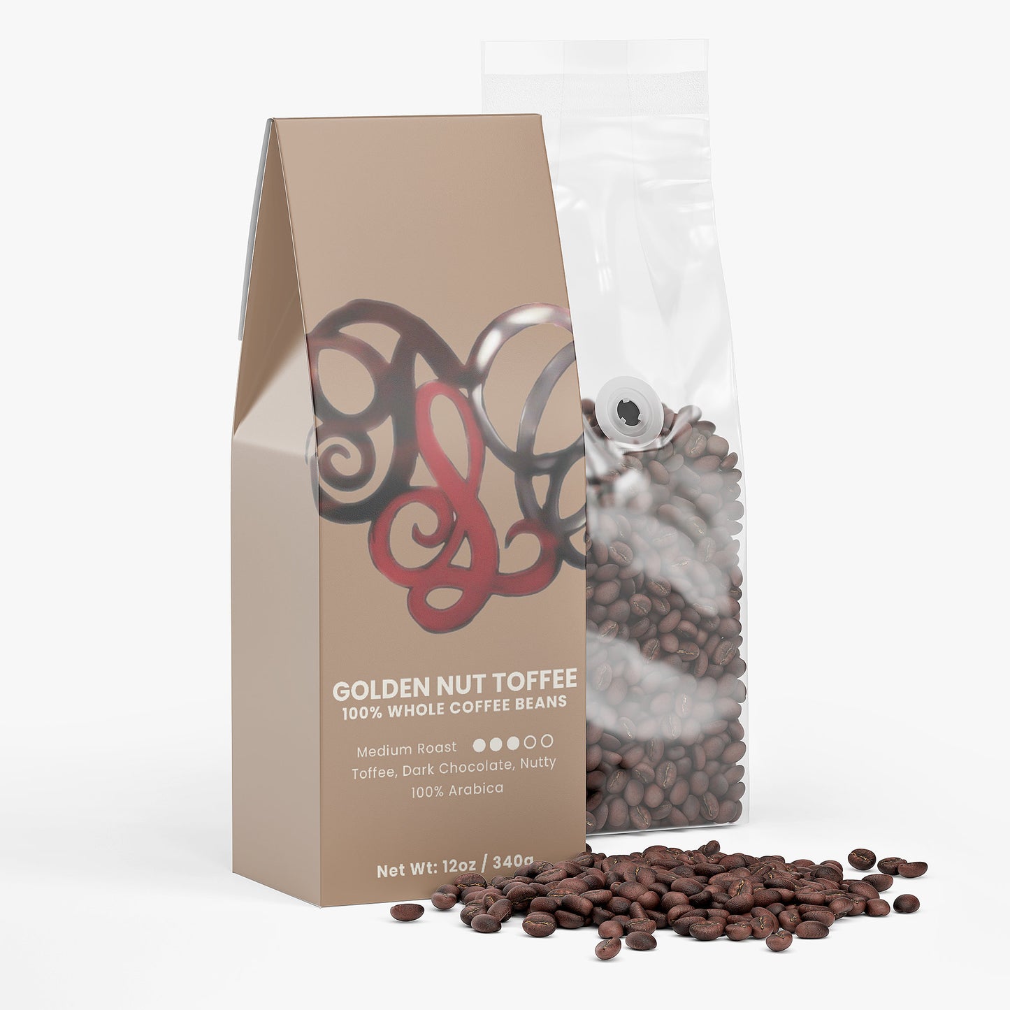 Golden Nut Toffee Coffee (Medium Roast)