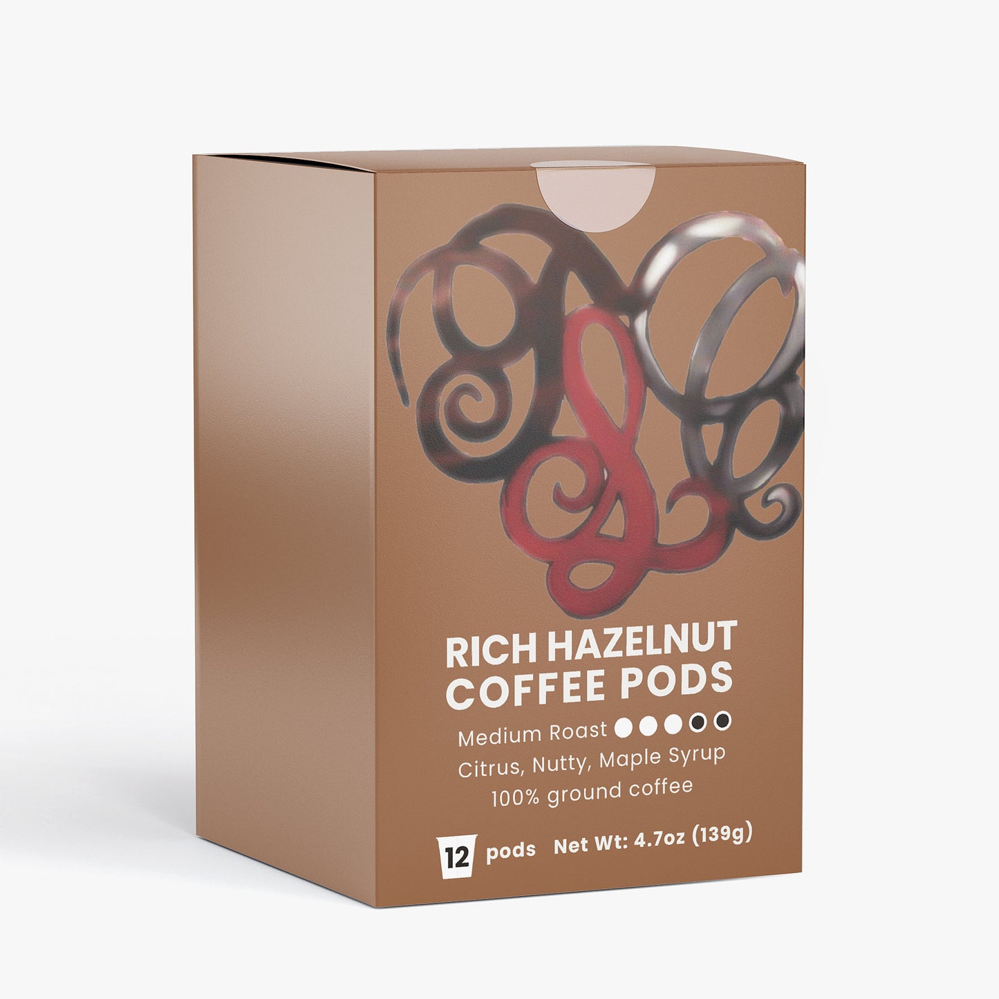 Rich Hazelnut Coffee Pods (Medium Roast)