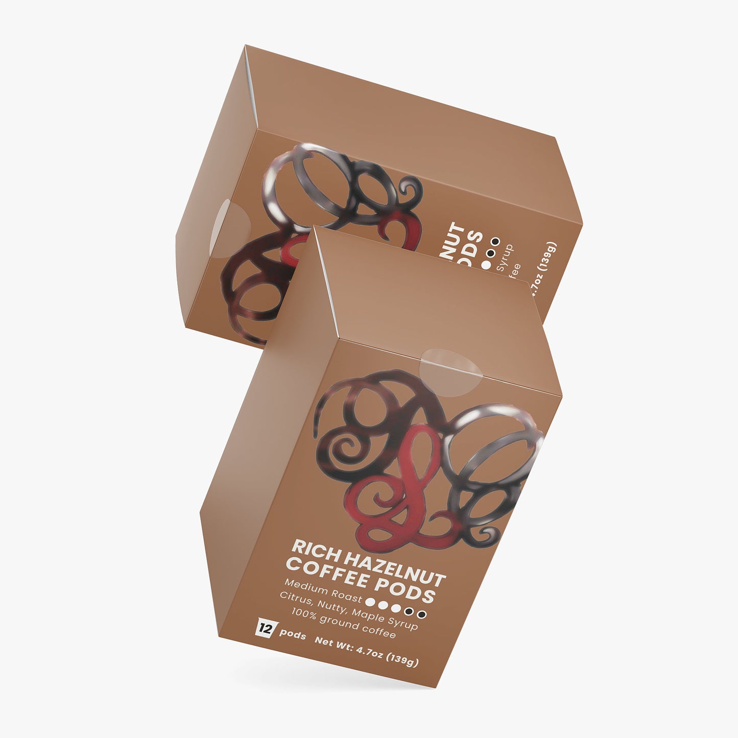 Rich Hazelnut Coffee Pods (Medium Roast)