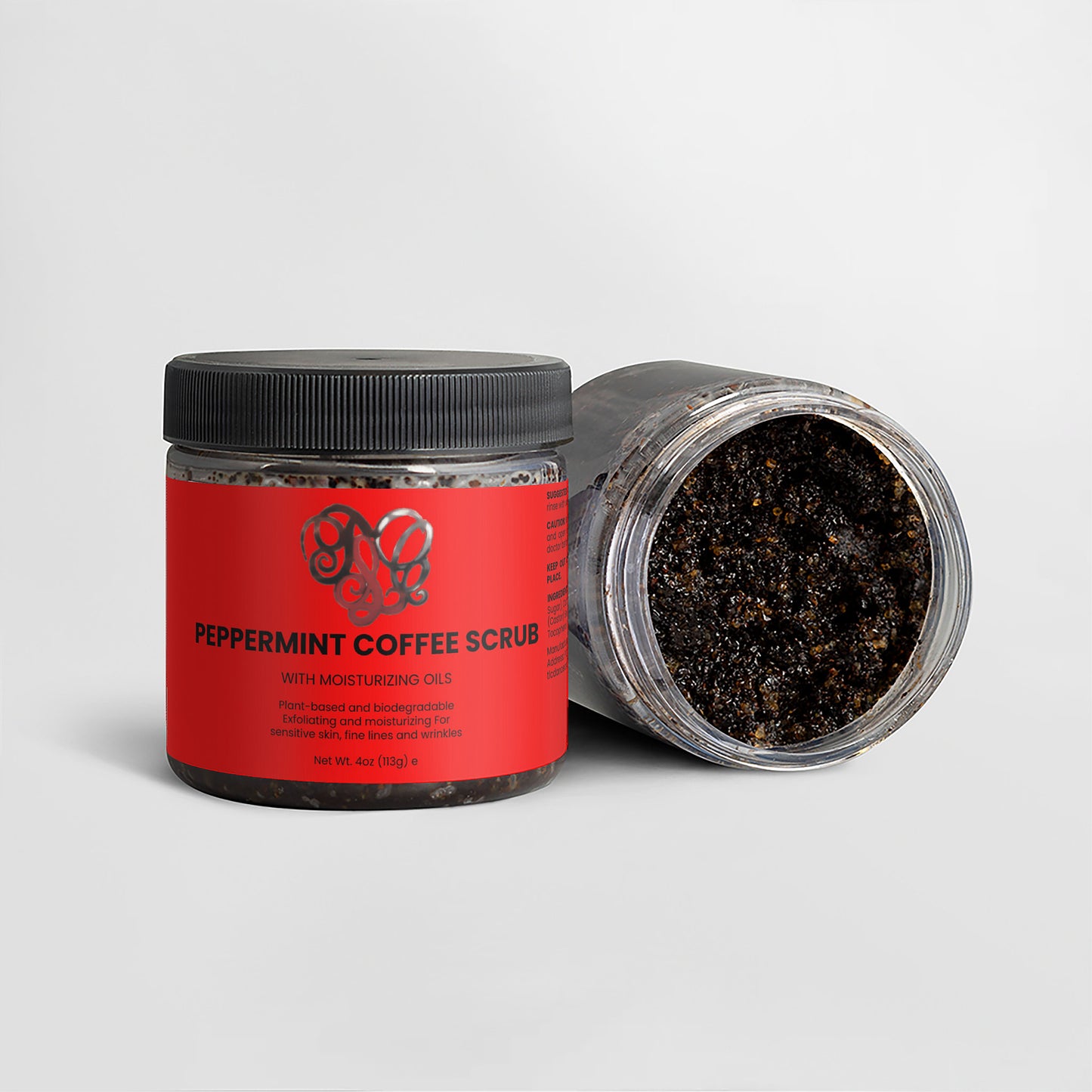 Peppermint Coffee Scrub
