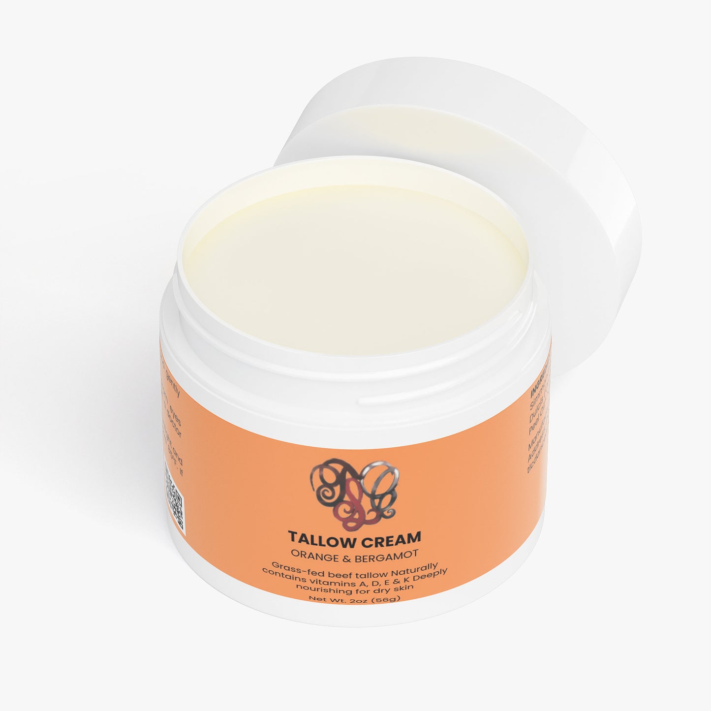 Tallow Cream Orange & Bergamot