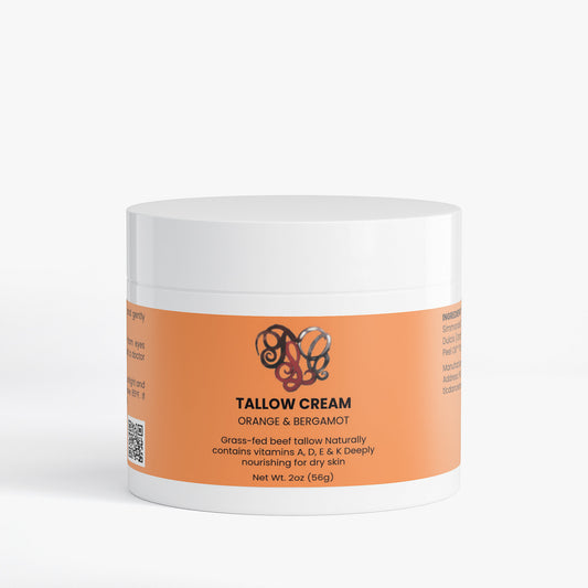 Tallow Cream Orange & Bergamot