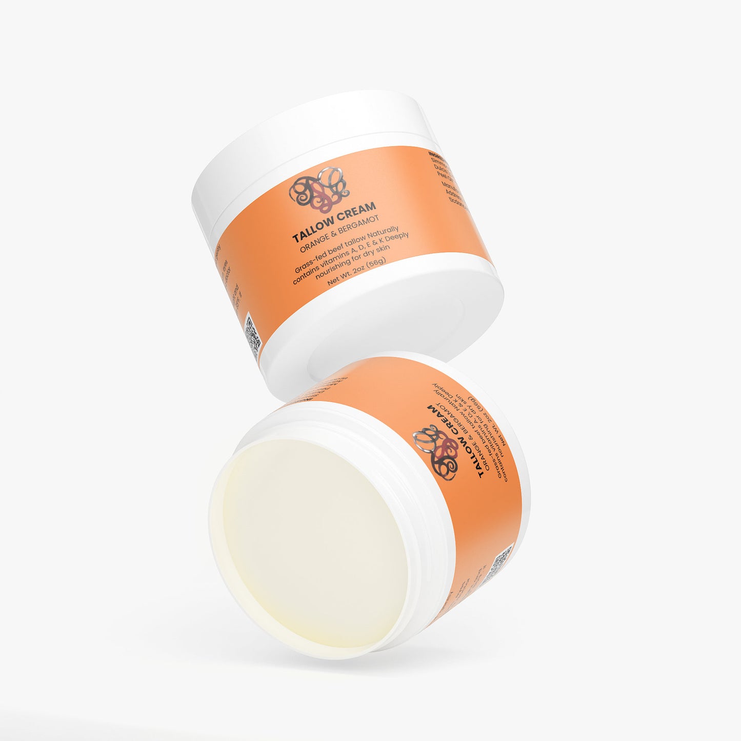Tallow Cream Orange & Bergamot