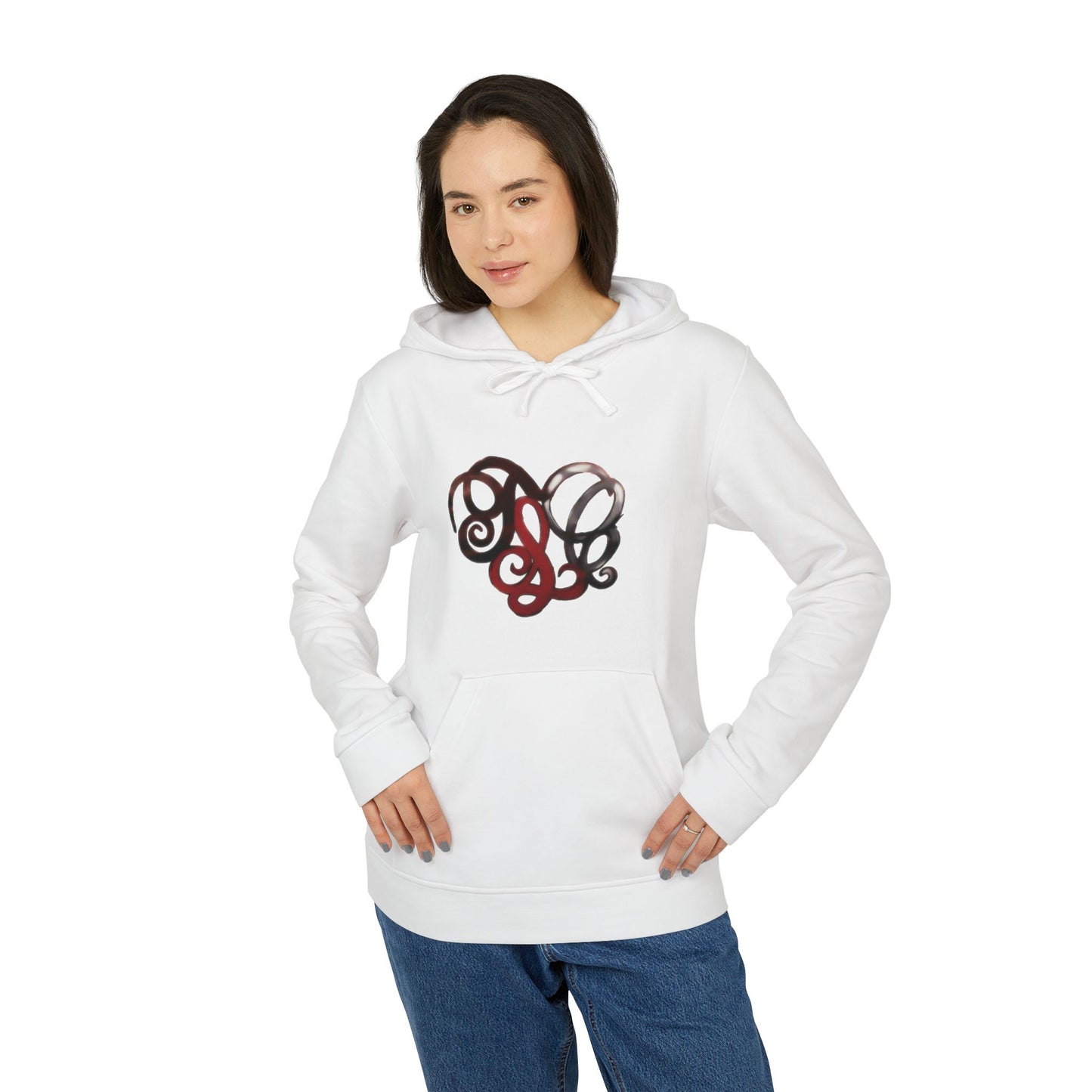 adidas® Unisex Fleece Hoodie