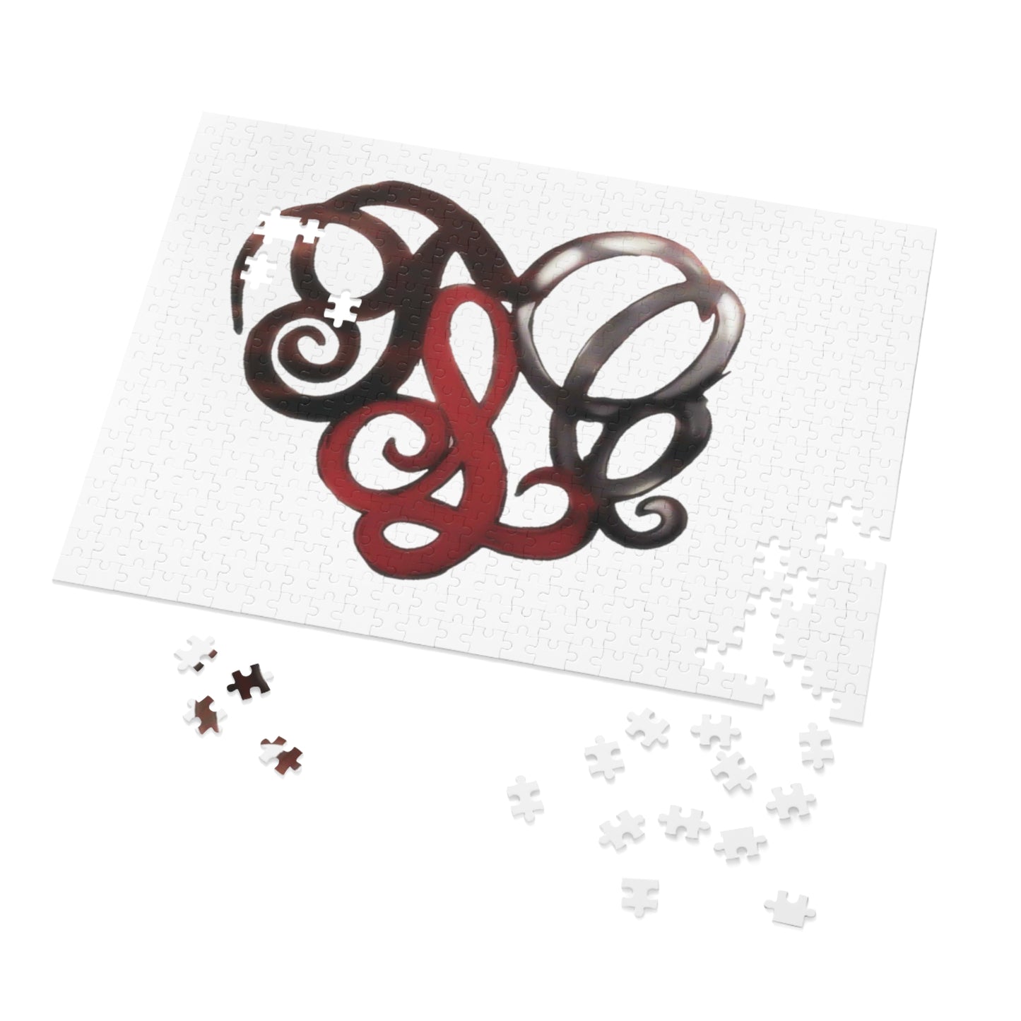 Jigsaw Puzzle with Tin