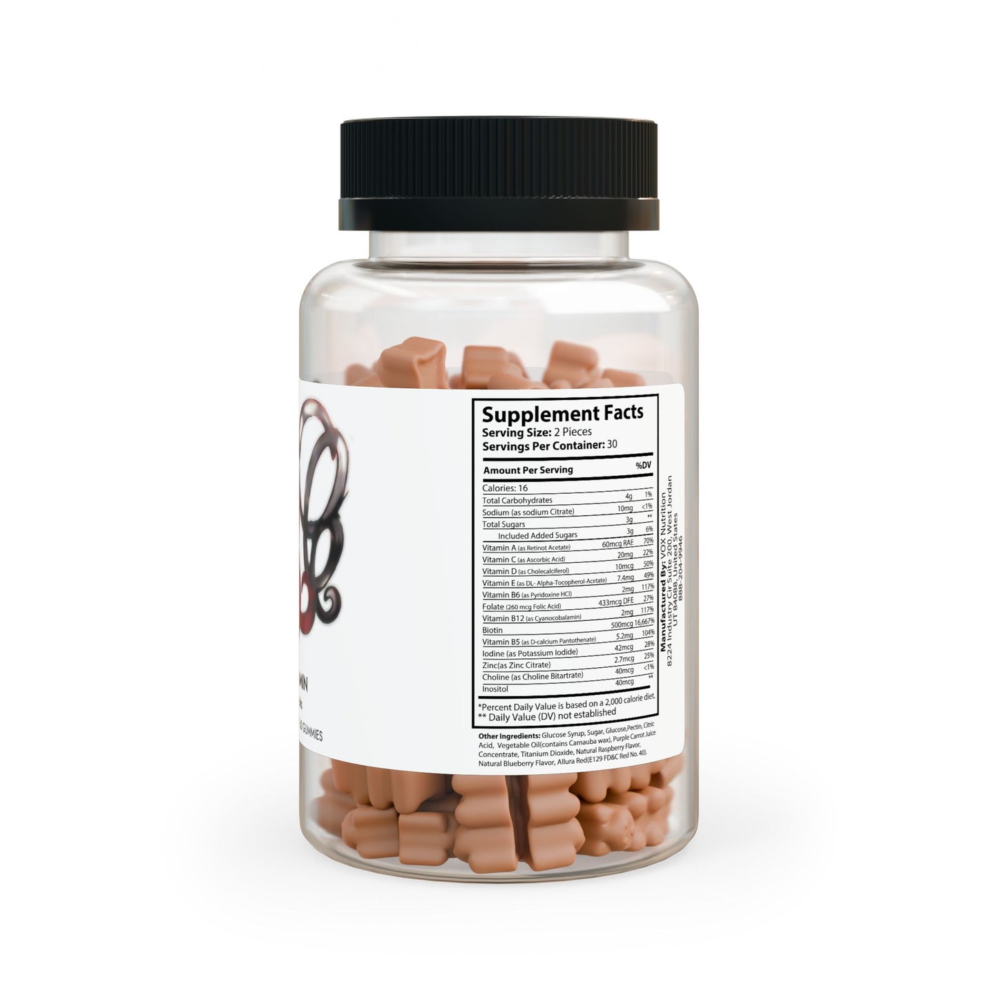 Hair Vitamin Gummies (60 Gummies)