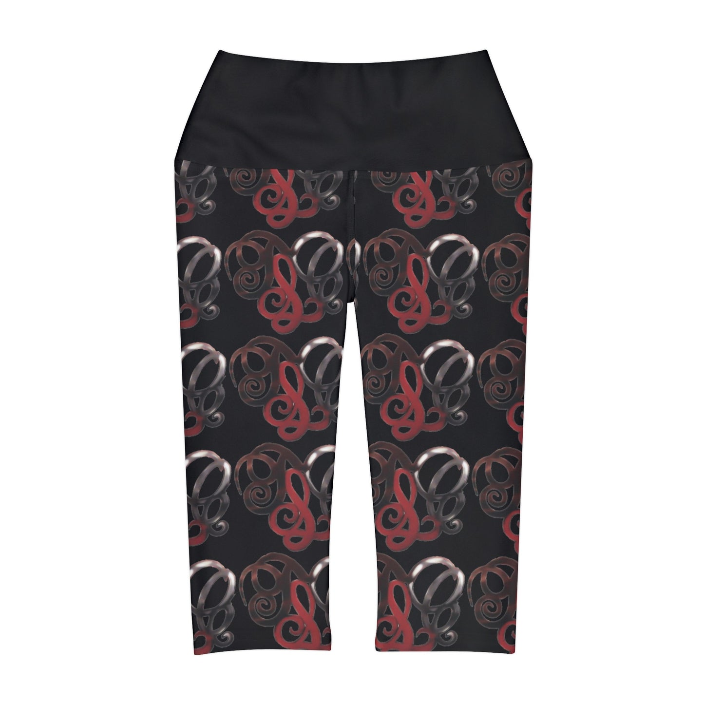 Yoga Capri Leggings (AOP)