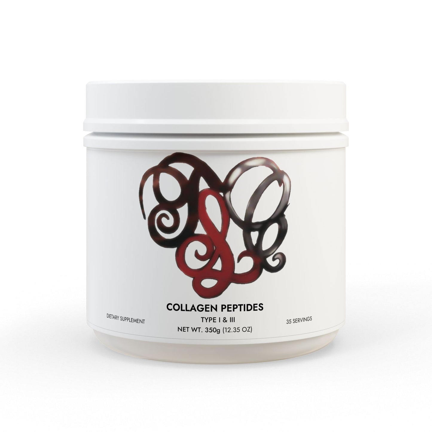 Collagen Peptides Type I & III Supplement (350g, 12.3oz)