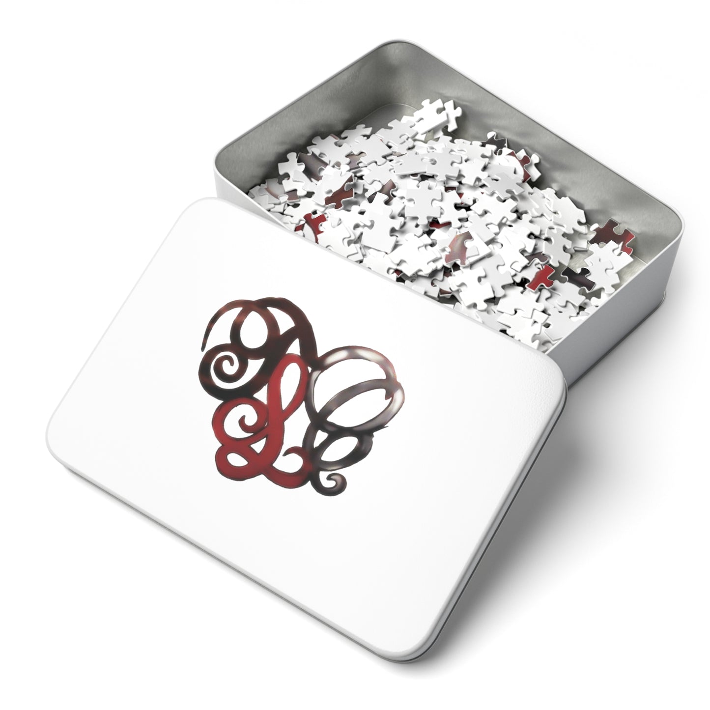 Jigsaw Puzzle with Tin