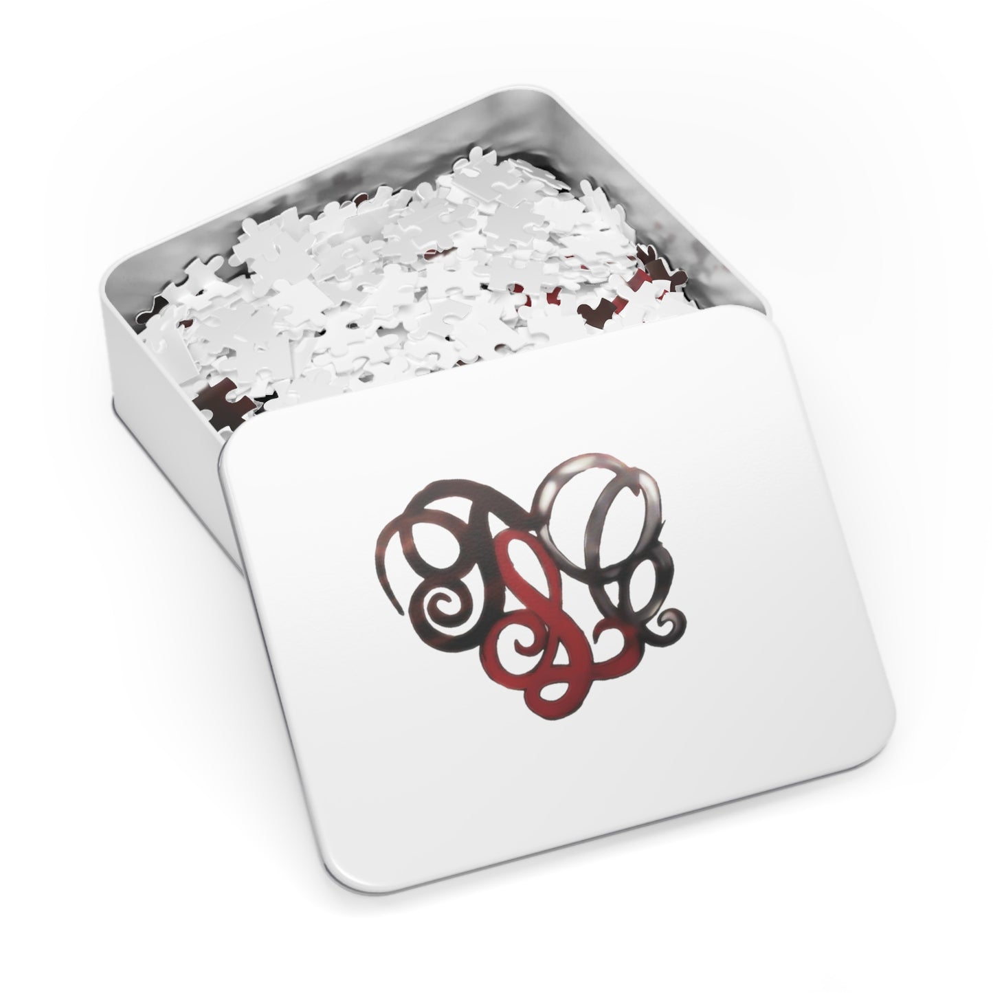 Jigsaw Puzzle with Tin