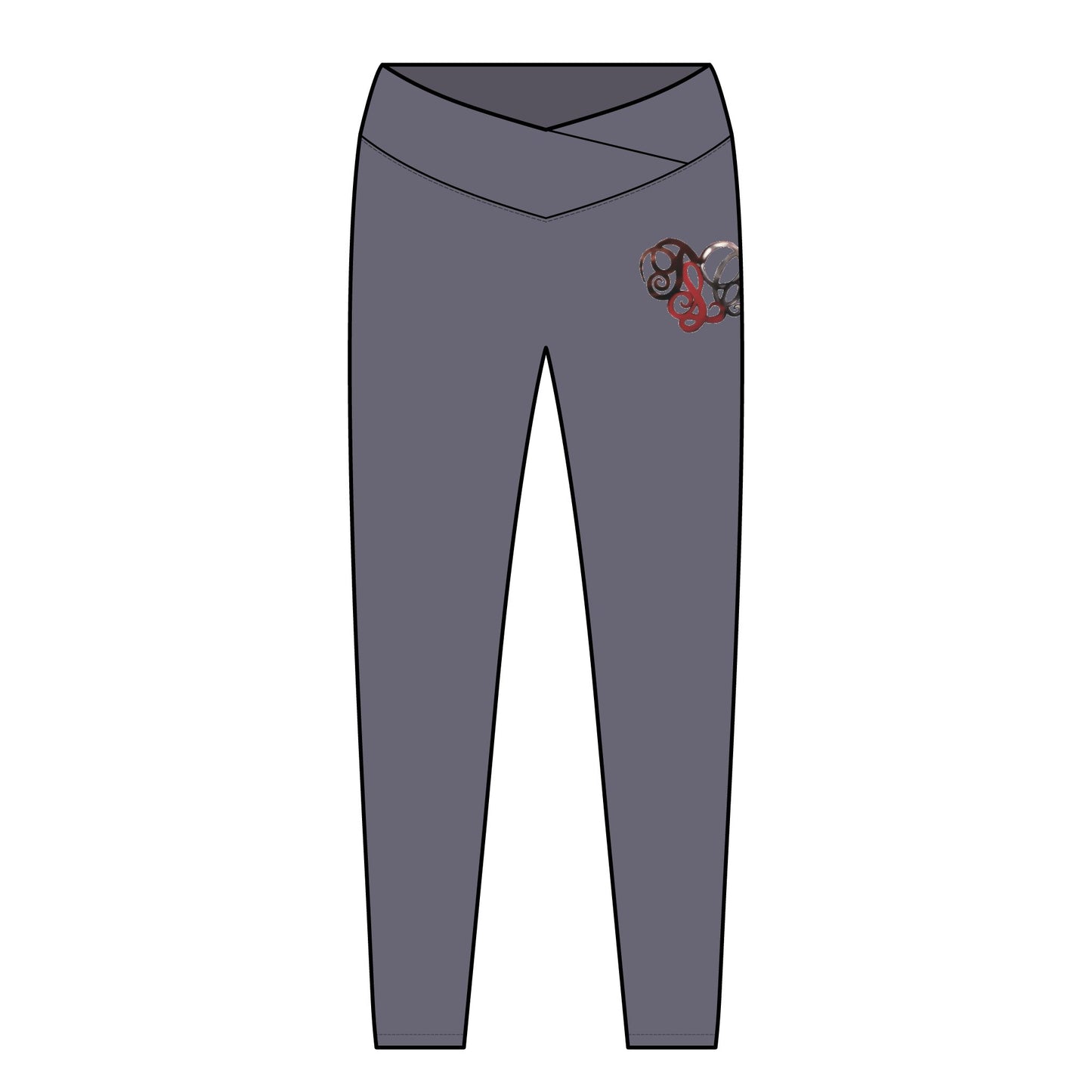 Floral Skull Luxe Leggings — Women’s High-Waist Yoga & Casual Leggings